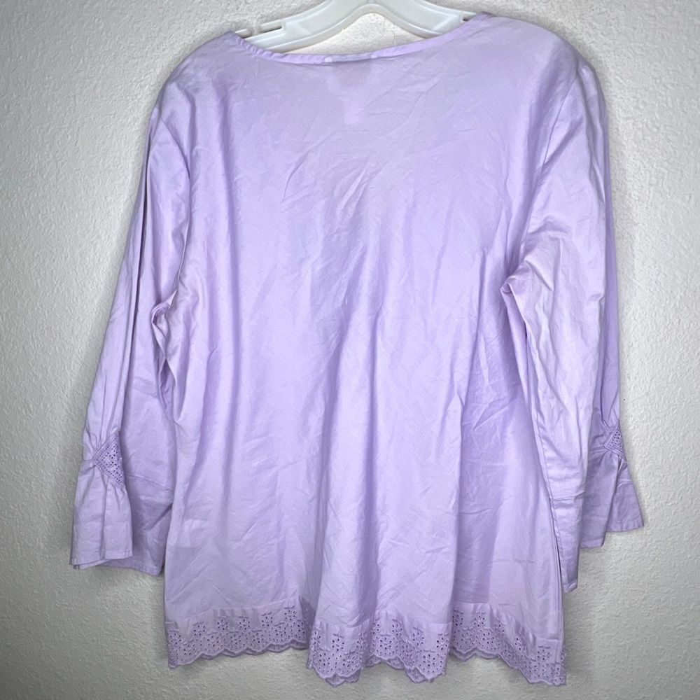 Talbots Stretch Top - Picture 3 of 7